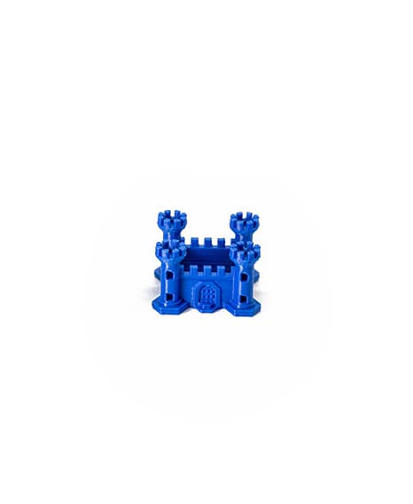 Medieval Fortress Miniature – Tabletop Stronghold 3d model