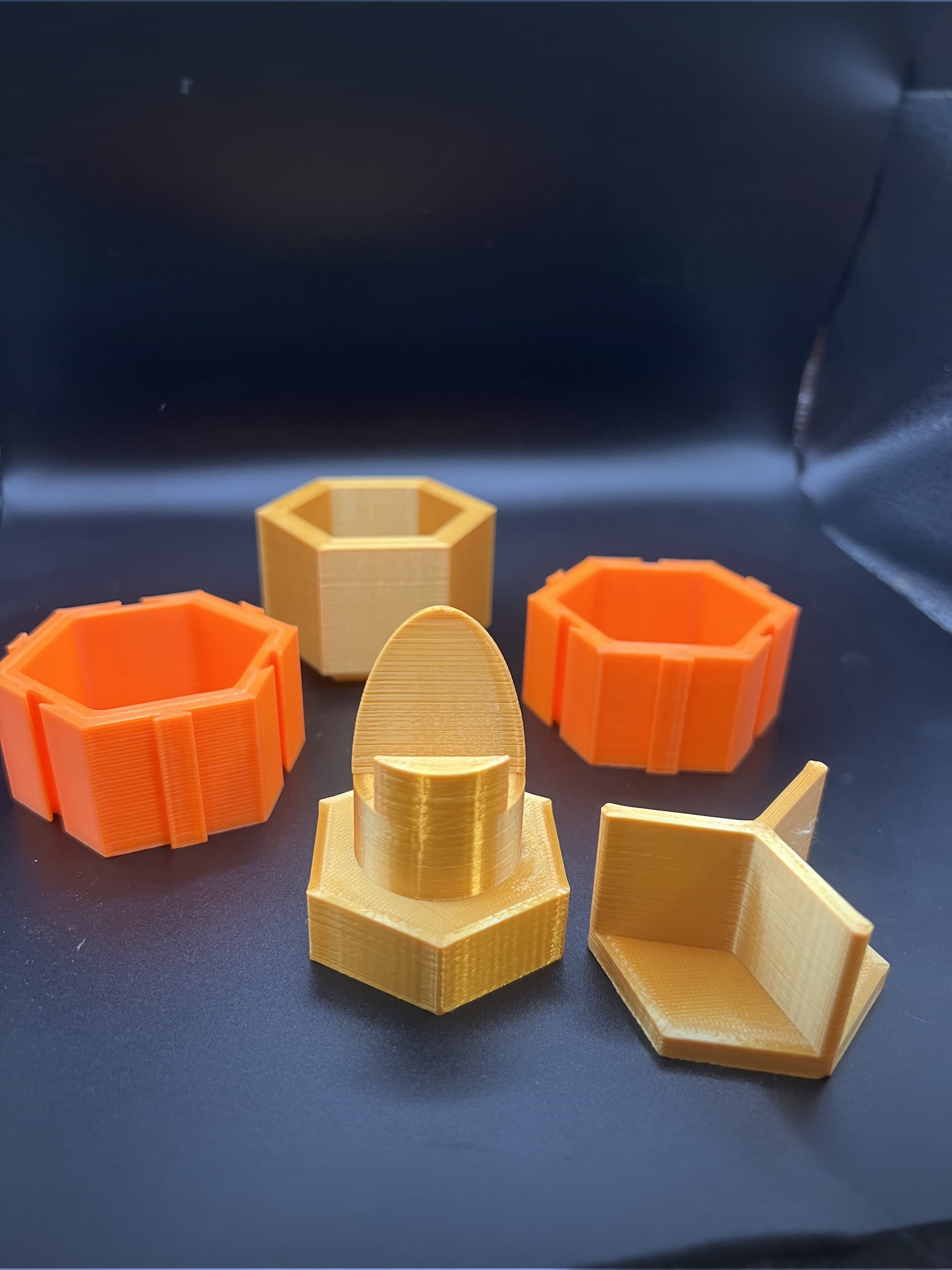 DESK honey combs v.stl 3d model