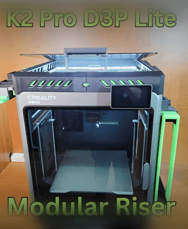 K2 PRO D3P RISER LITE 3d model