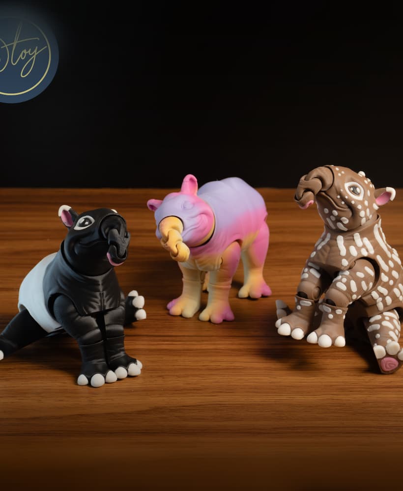 ARTICULATED TAPIR 3d model