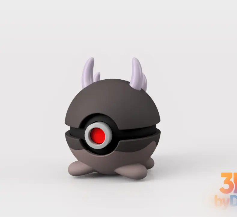 Clodsire Poke Ball 3d model