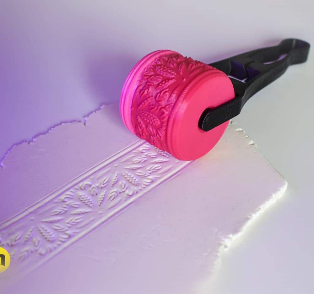 Texture Rollers Lace Patterns middle #7 3d model