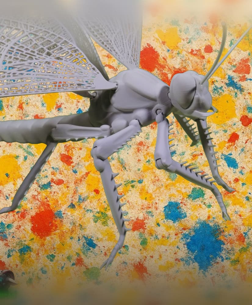 Dragonfly for Painting 3d model