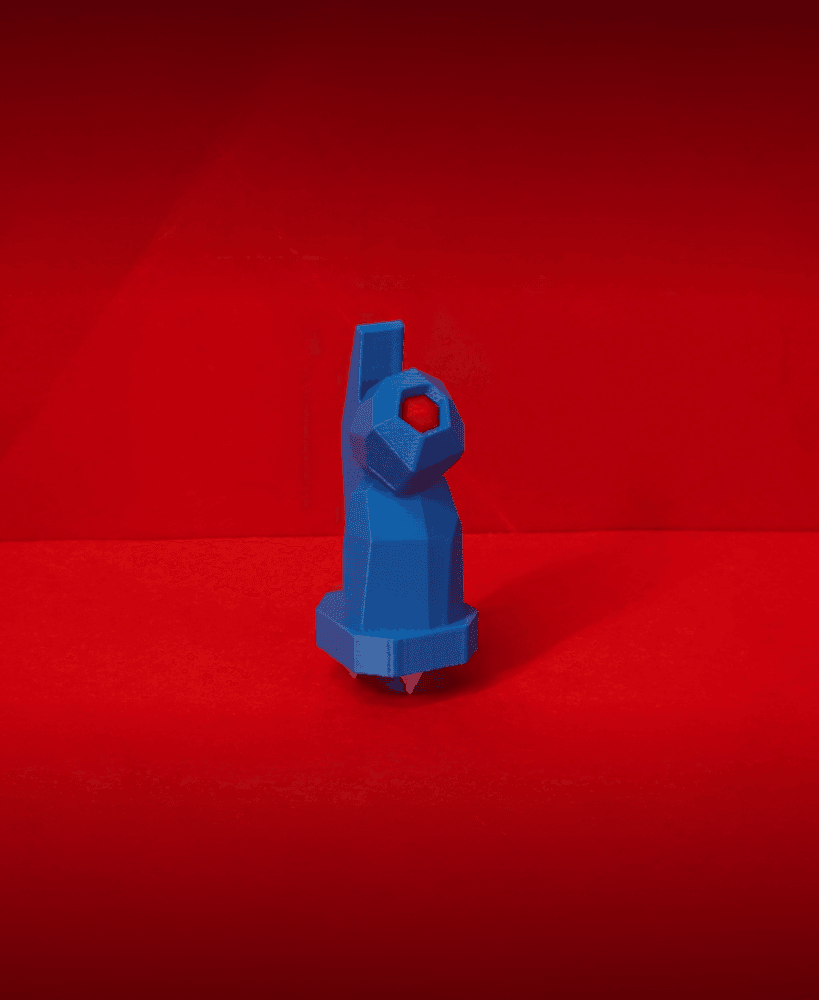 Beldum Low Poly Pokemon 3d model