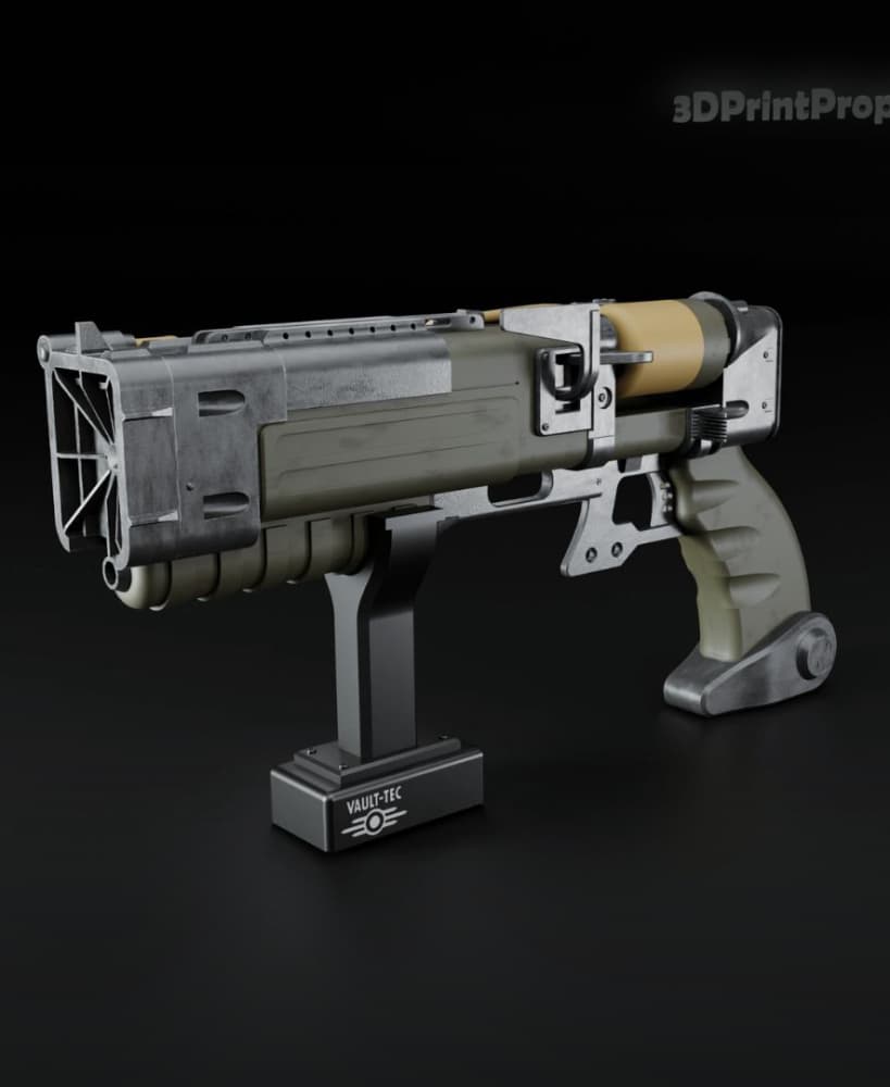 Fallout 4 Laser gun AER9 - 3D Model For 3D Printing 3d model