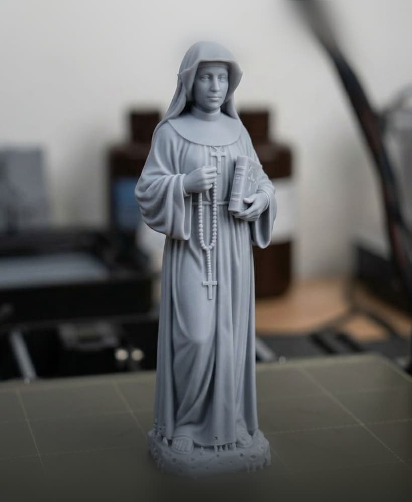 Saint Faustina 3d model