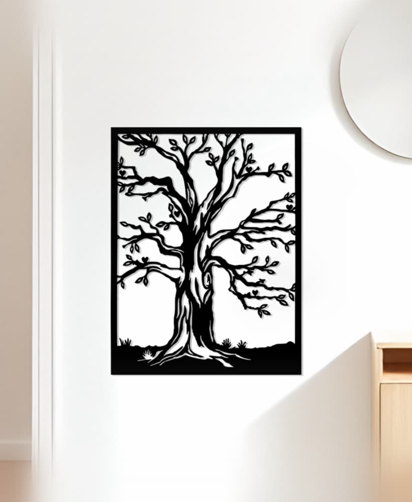 Tree Wall Art, Wall Decor, Home Decor 3d model