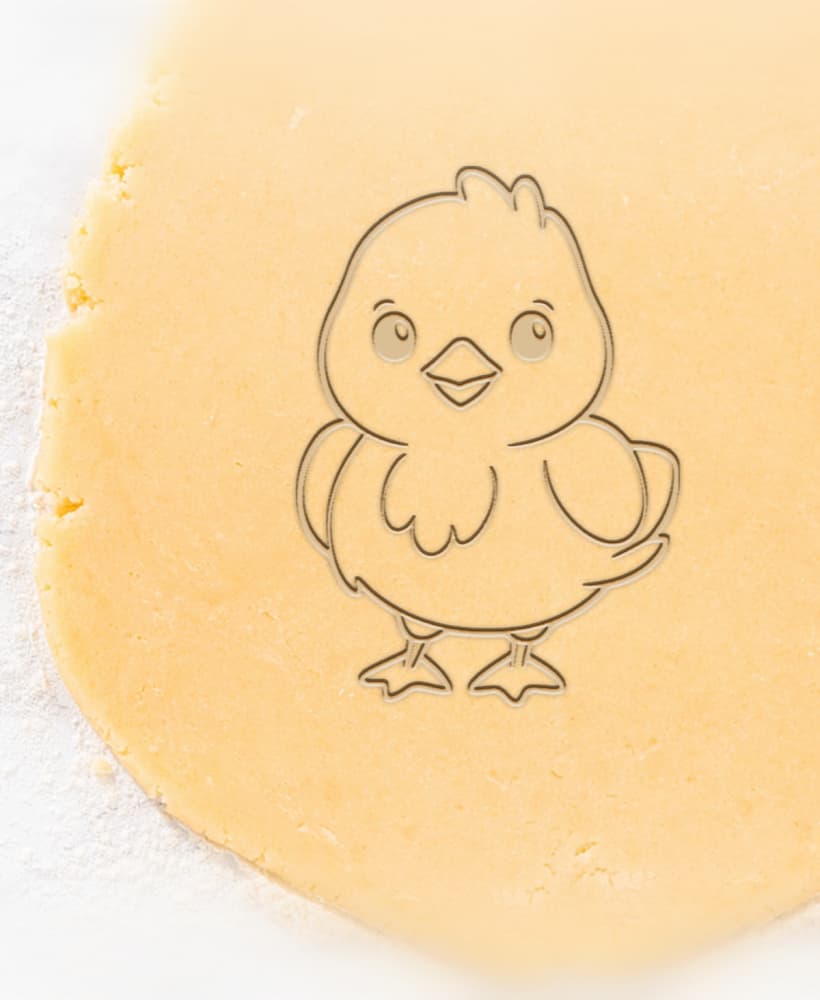 Baby Bird Cookie Cutter, Biscuit Cutter 3d model