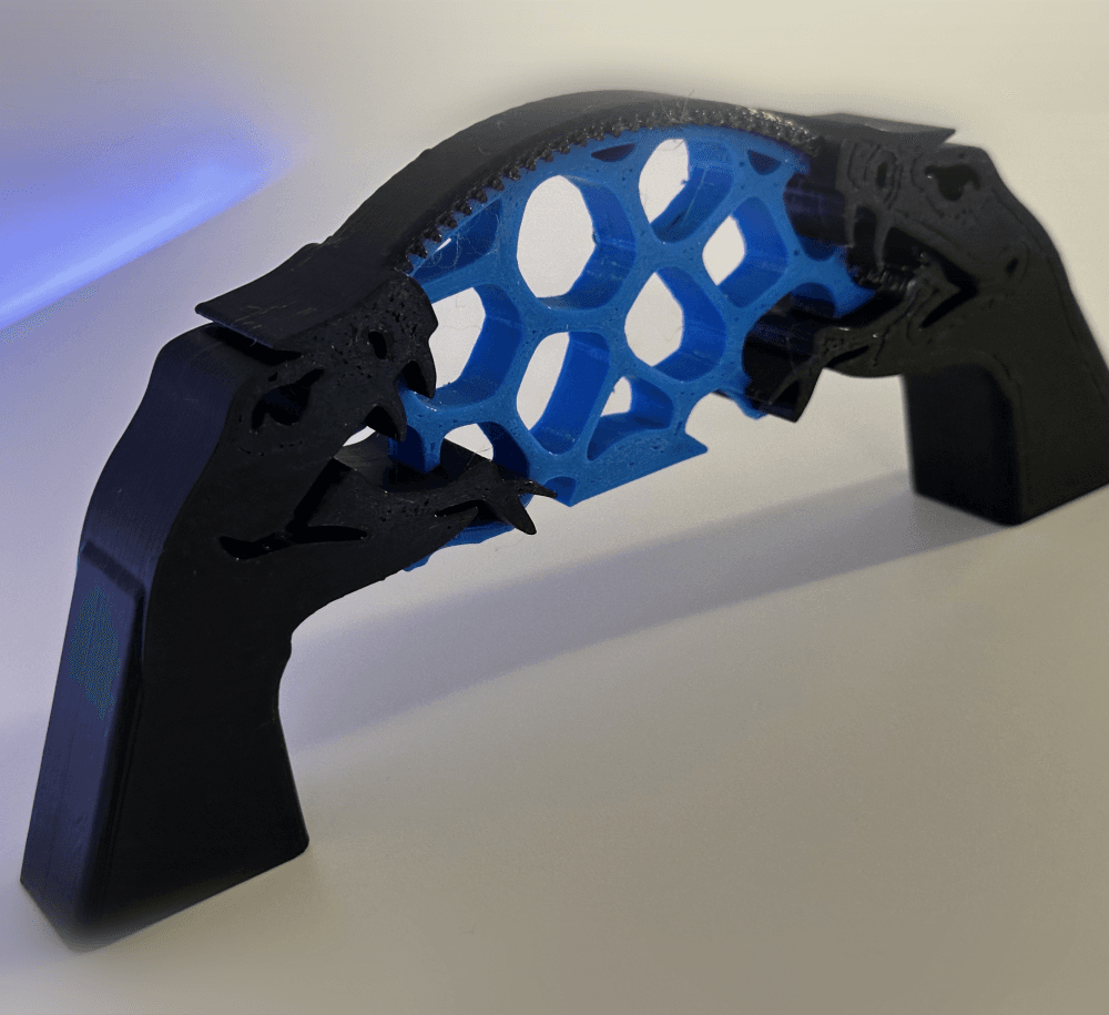 Python AMS Handle REMIX - Python Edition 3d model