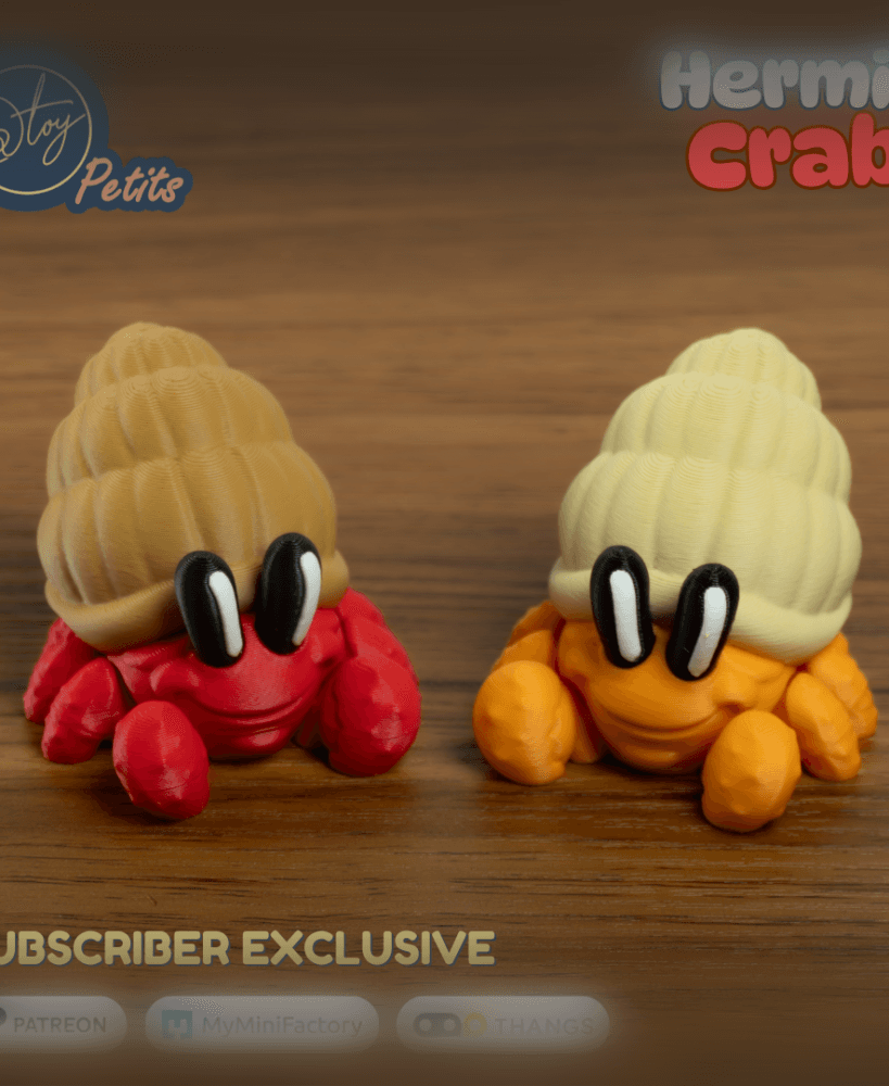 Hermit Crab 3d model