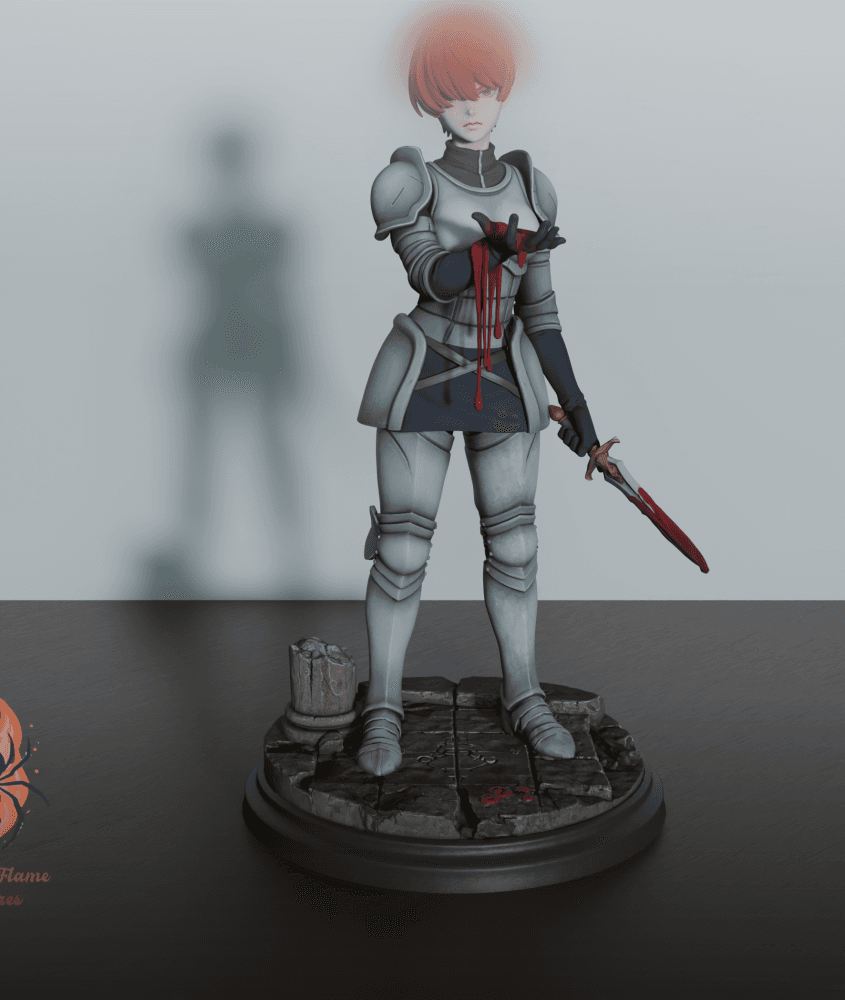 D'Arce | Fear & Hunger Fan Art 3d model