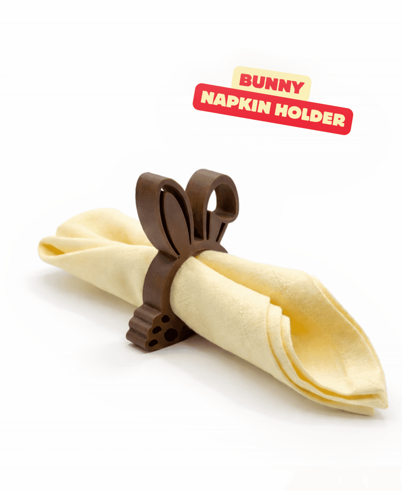 NAPKIN HOLDER - EASTER BUNNY EDITION / EASTER TABLE DECOR / CUTE HOMEDECOR / DECOR / DECORATIONS 3d model