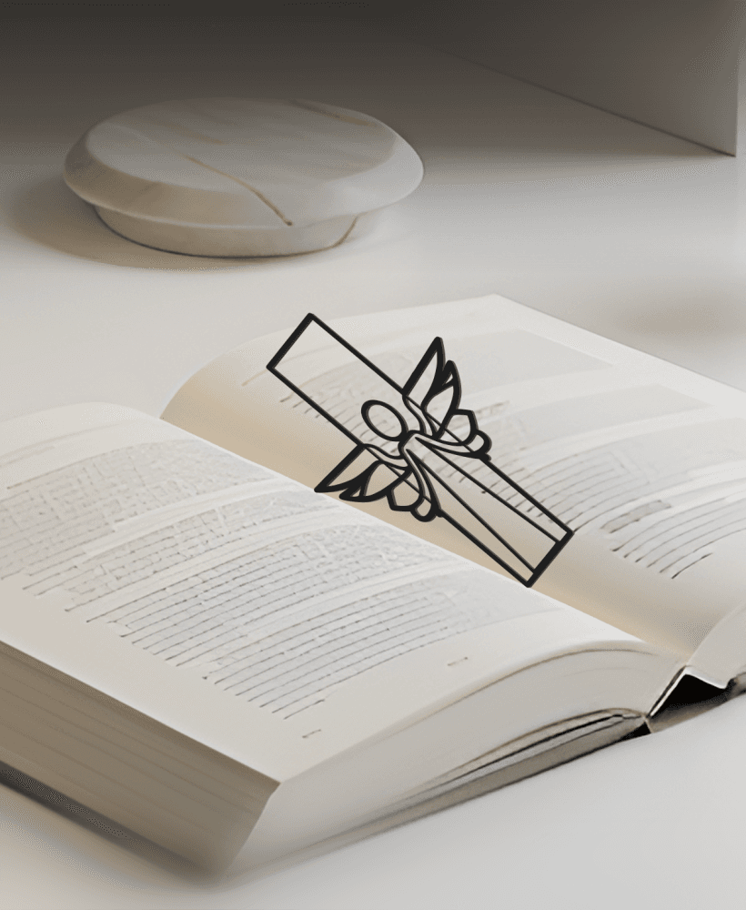 Angel Bookmark, Creativity Bookmark, Gift Idea 3d model