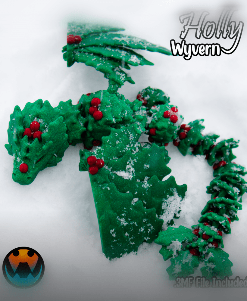 Holly Wyvern 3d model