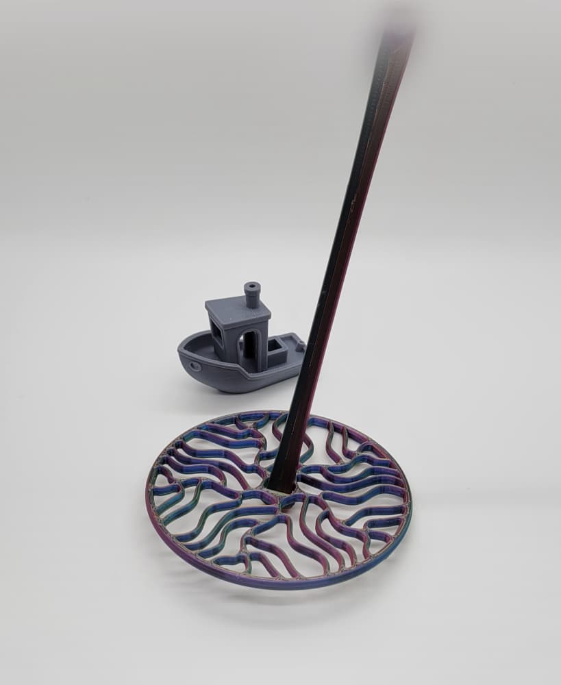 Portable Crochet Ball Holder 3d model