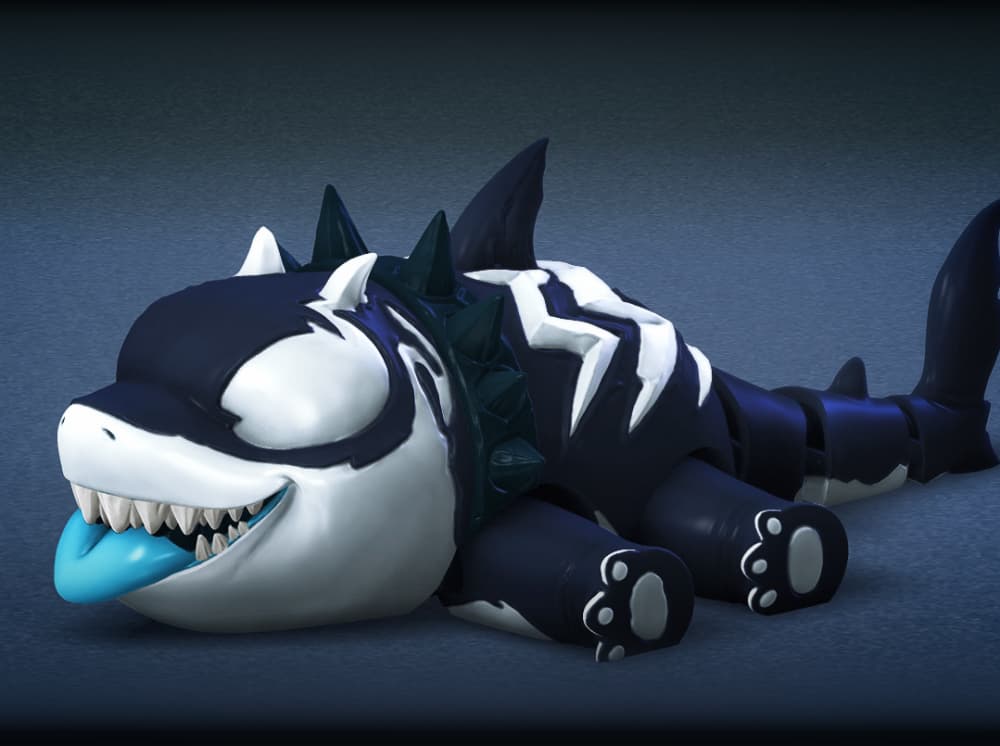 Jeff the Venom Shark 3d model