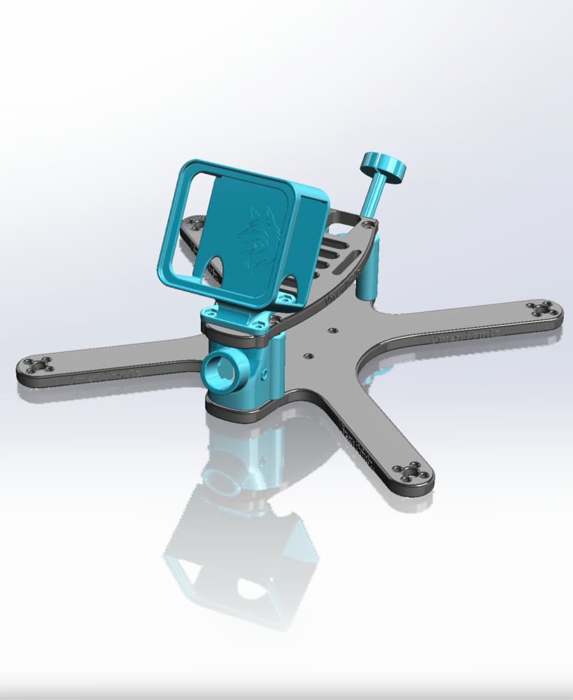 4-Inch Drone Build (20 x 20 Stack) 3d model