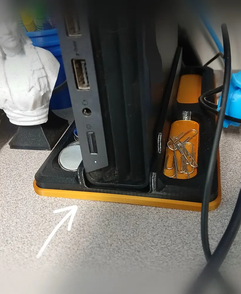 HP ProDesk Mini Desktop Vertical Stand 3d model