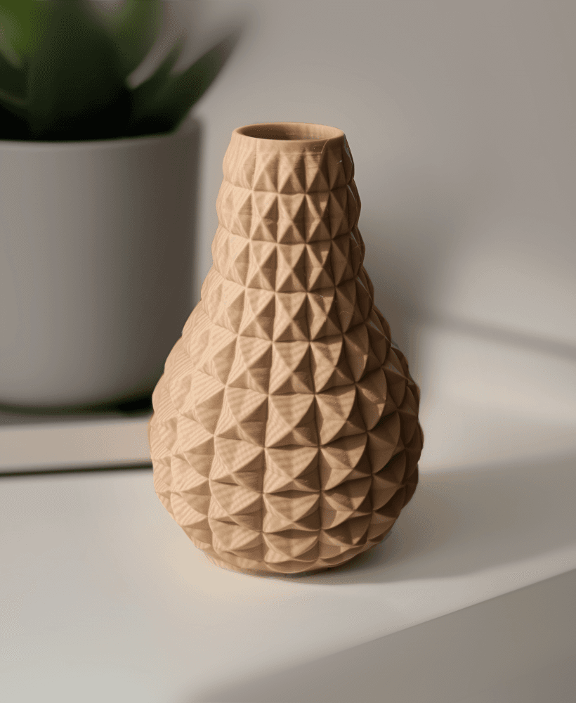 Minka Vase - Geometric Vase 3d model