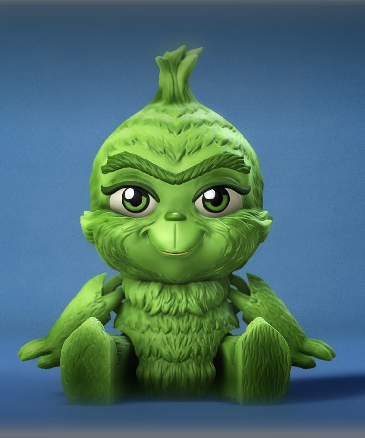 Flexi Baby Grinch 3d model
