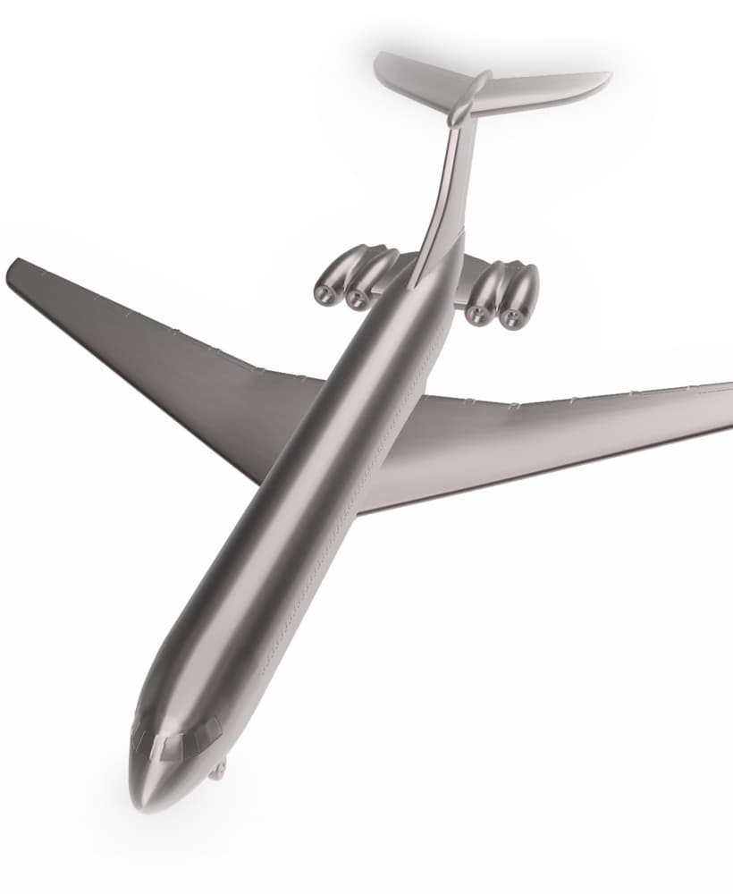 Vickers Super VC10 1151 3d model
