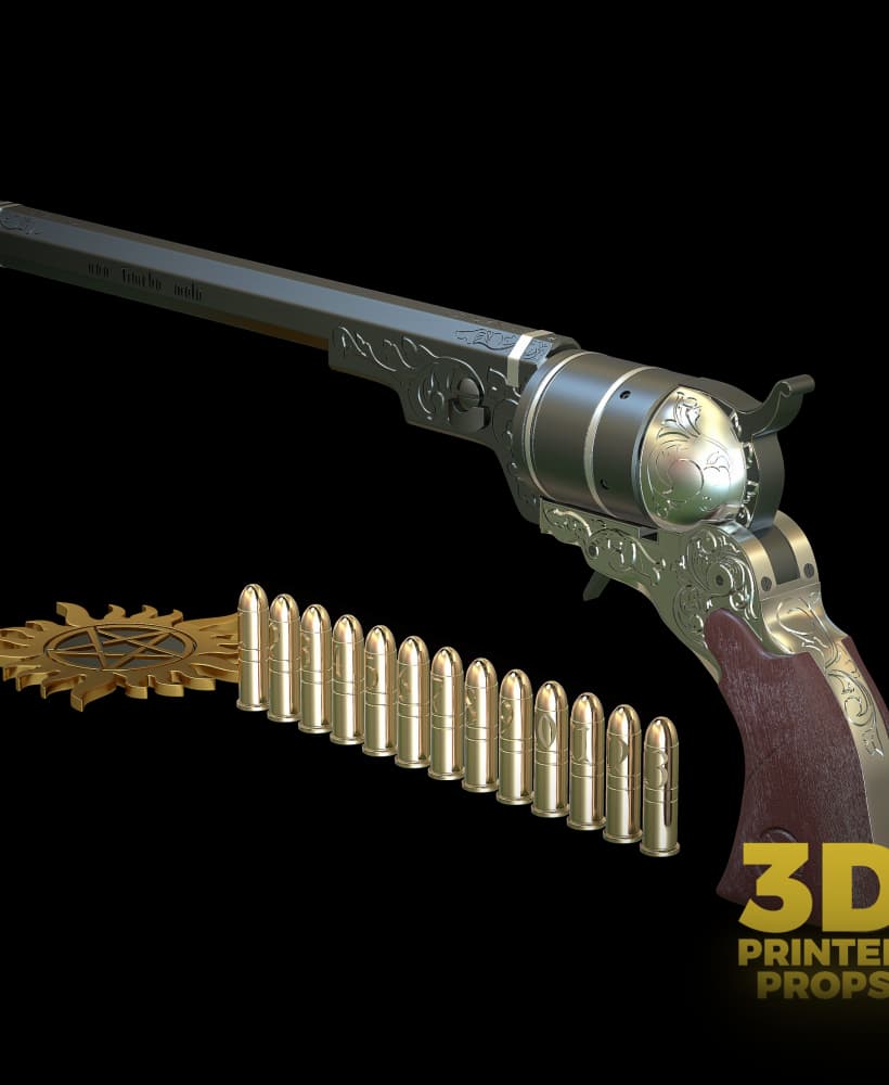 Supernatural_Colt_Bullet_5.stl 3d model