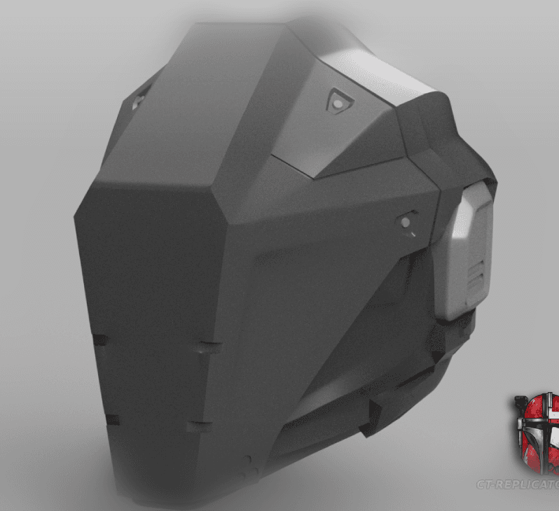 Helldivers 2 - RS-67 Null Cipher Helmet Cosplay 1:1 Replica 3d model