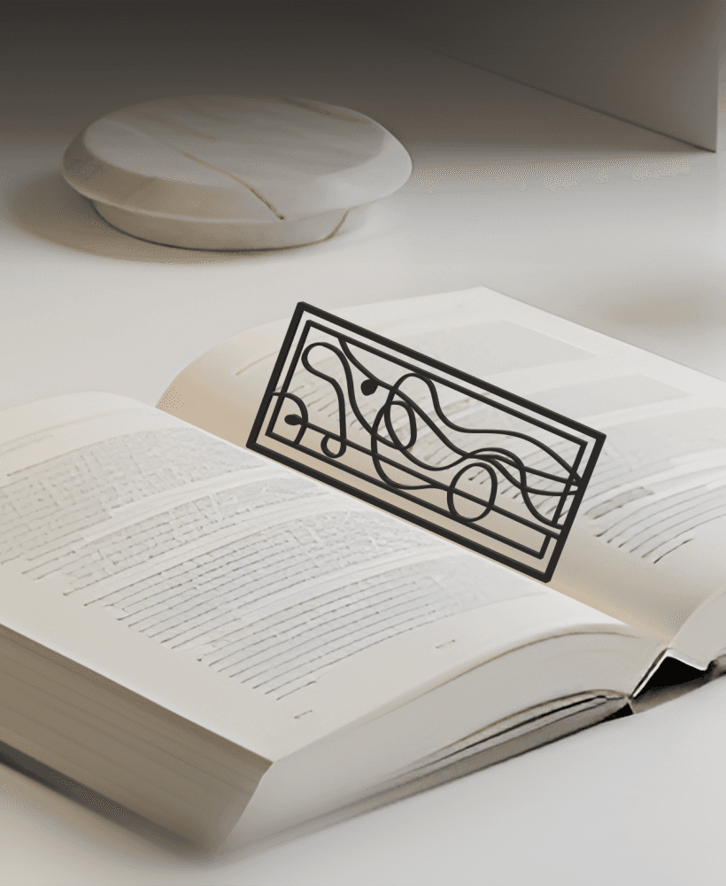 Bookmark, Gift Idea 3d model