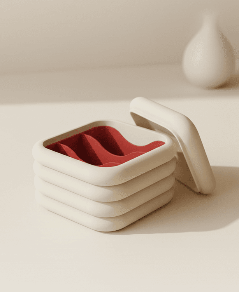 Stackable Modular Desk Organiser 3d model
