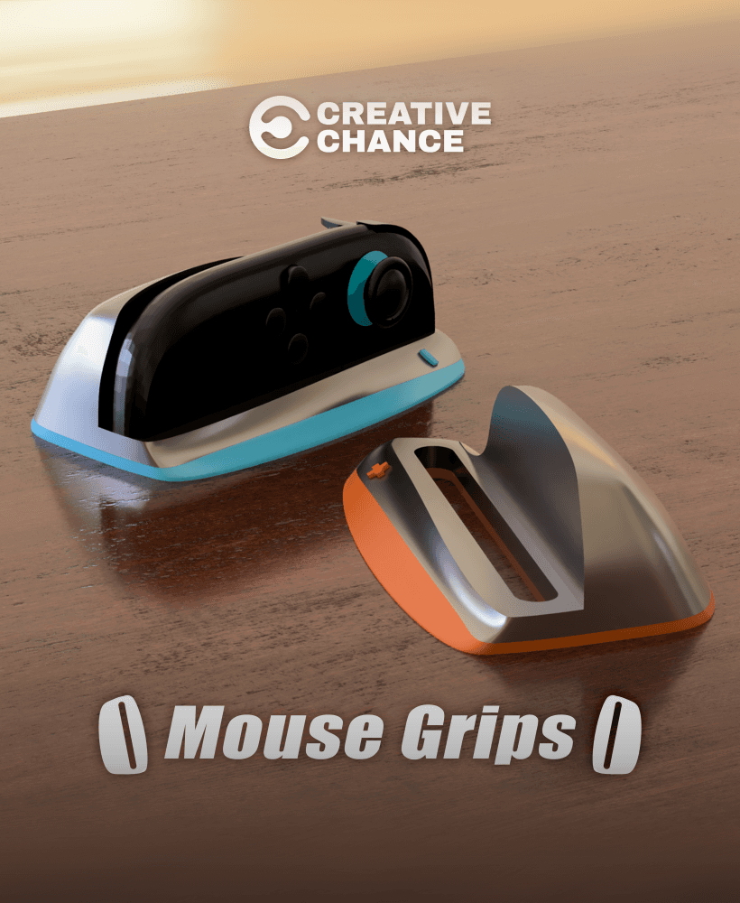 Mouse Grips - Switch 2 Accessories 3d model
