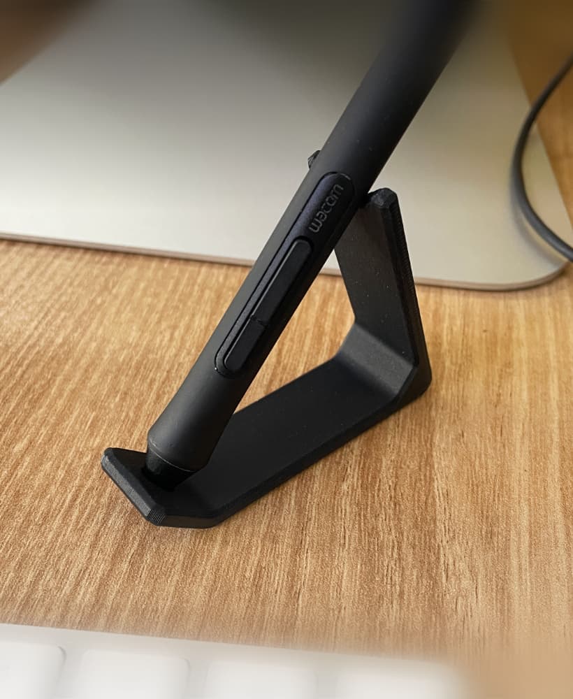 Stylish and Minimalist Pen Holder 3d model
