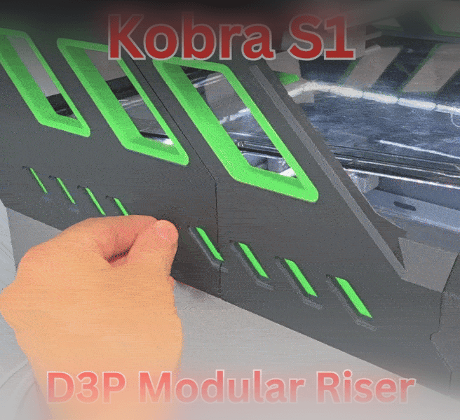 Anycubic Kobra S1 D3P riser 3d model