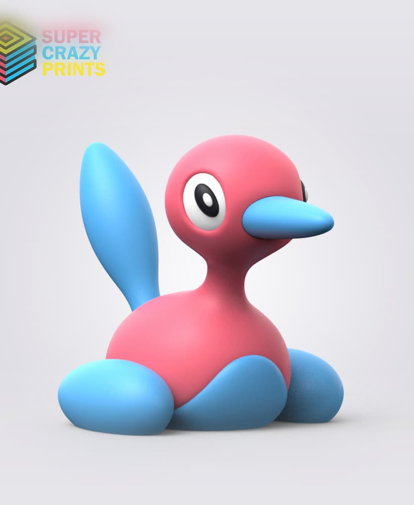 Porygon2 3d model