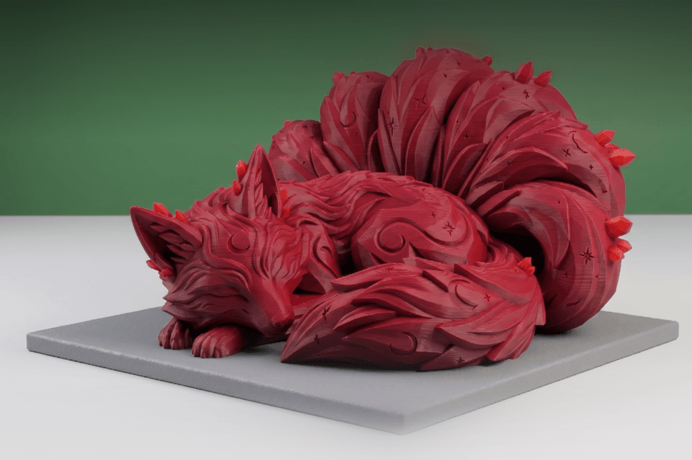 The Silent Fox Series: #9 3d model