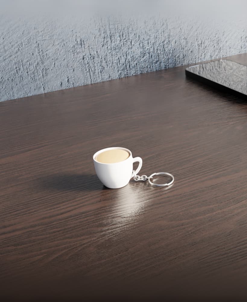 Coffee Mug Fidget Clicker 3d model