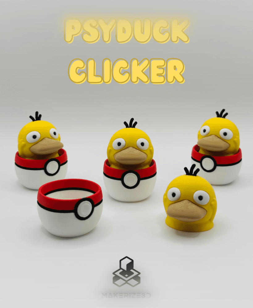 PsyDuck Clicker 3d model