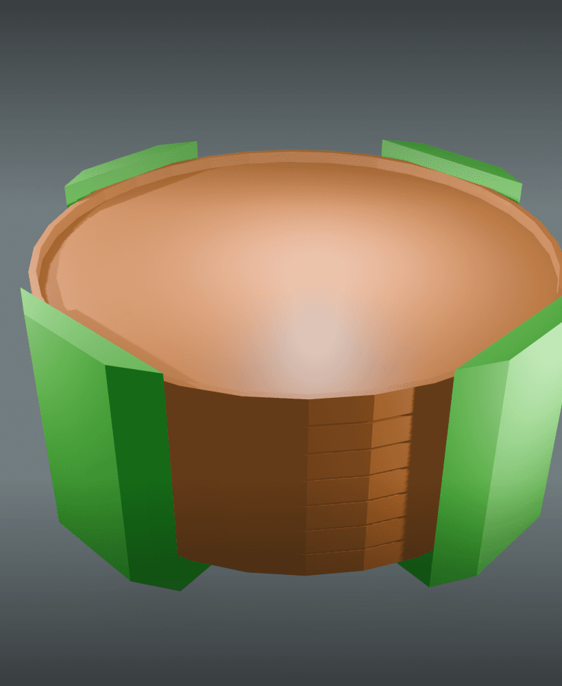 Drink Coaster Set 3d model