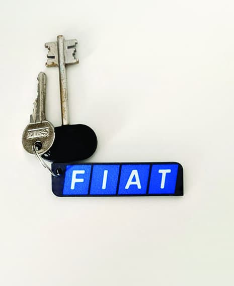 Keychain: Fiat I 3d model