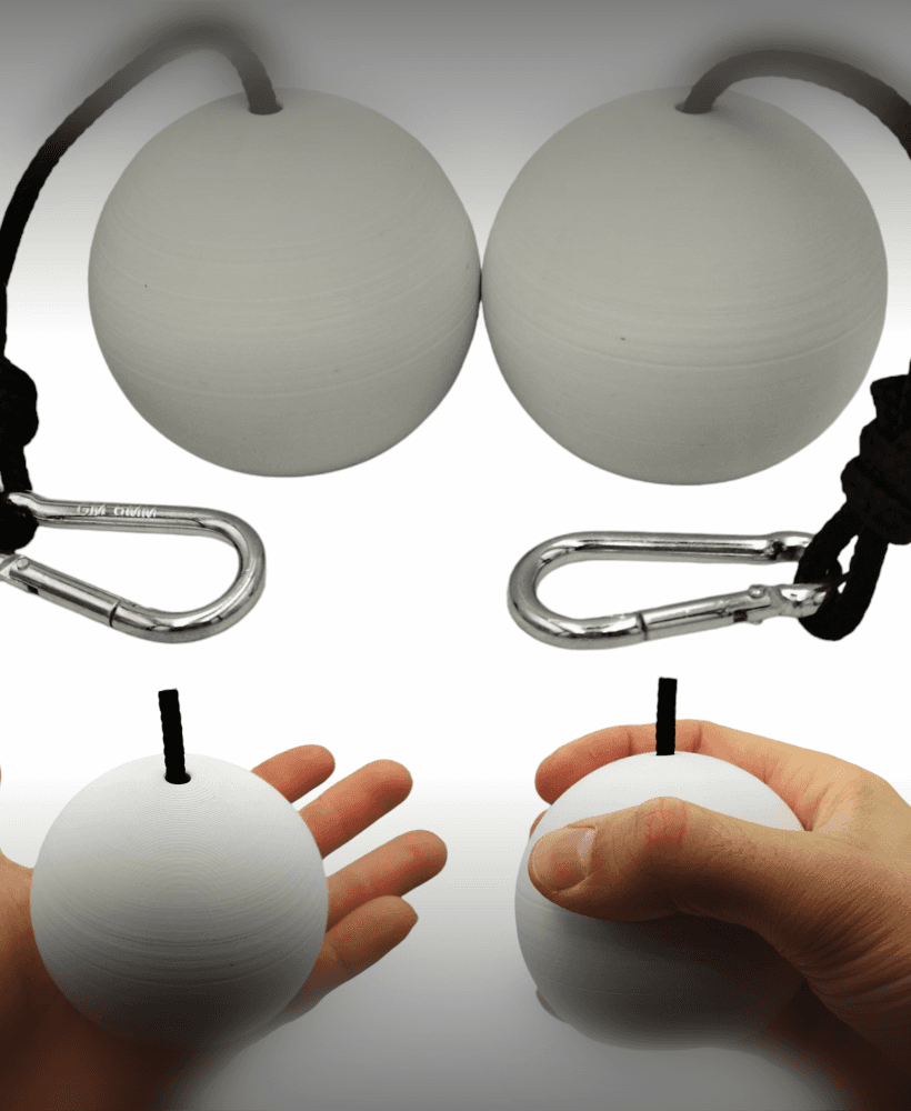V2 Grip Balls 80mm - OCR Hold - Obstacle tools 3d model