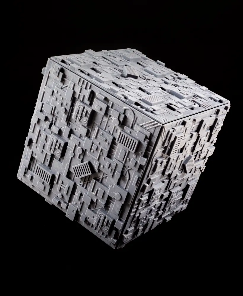 Borg Cube - Tiny Turbos - Star Trek - No Supports 3d model