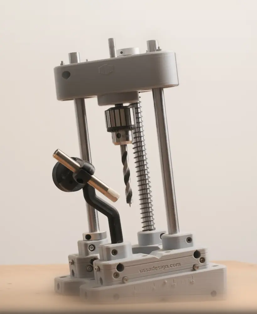 3D Printed Drill Guide 3d model