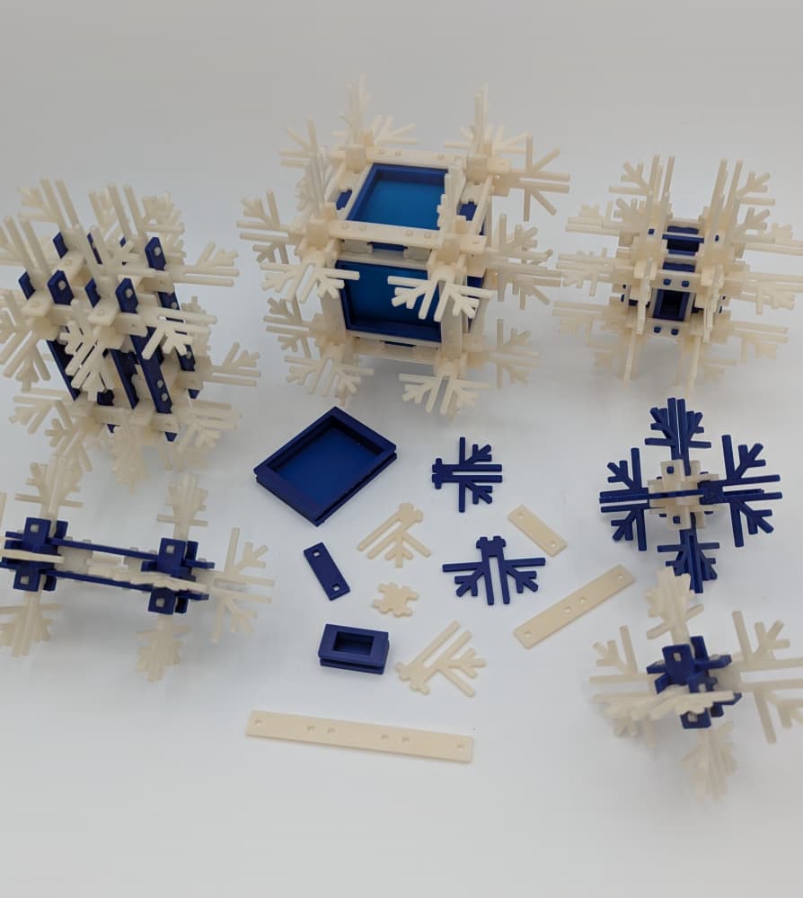CRISTAUX DE NEIGE / SNOW CRYSTALS 3d model