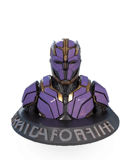 Niganda Warrior 1 3d model