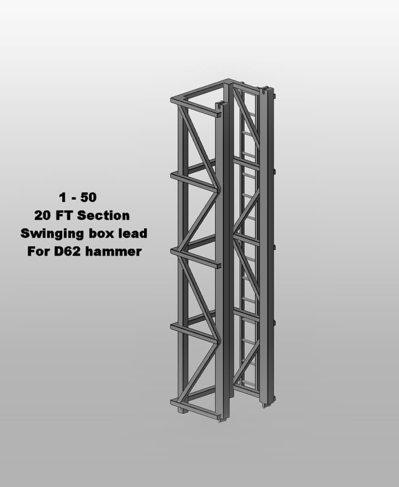 1 - 50 - 20 FT section Swinging box lead.stl 3d model