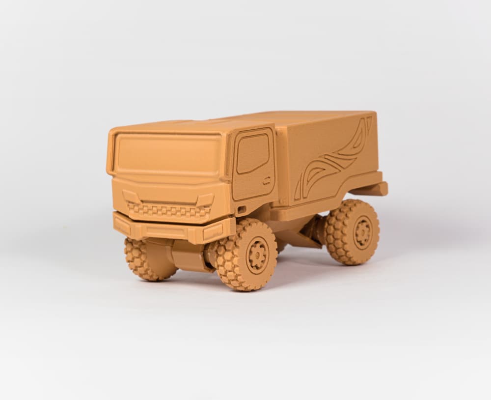 Rally Truck - Print in place 3d model