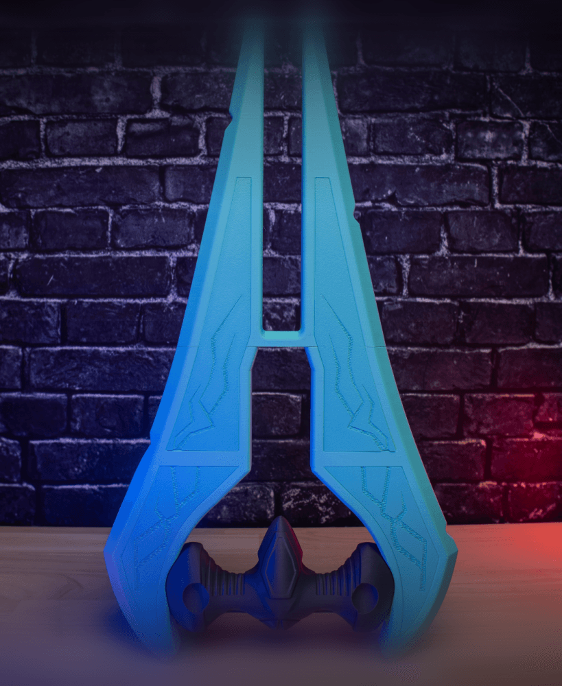 Energy Sword - Halo Cosplay Prop Kit | No Supports, No AMS, No Glue 3d model