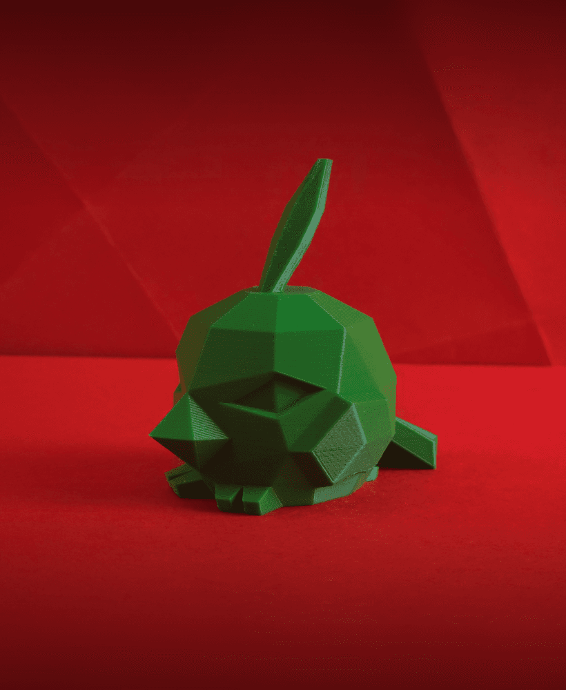 Natu Low Poly Pokemon 3d model