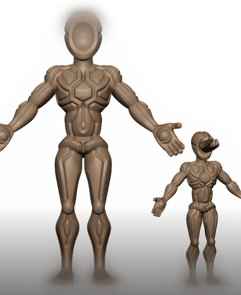 Dream Creature Tabletop Miniatures STL Pack - Surreal Horror Fantasy Monster 3d model