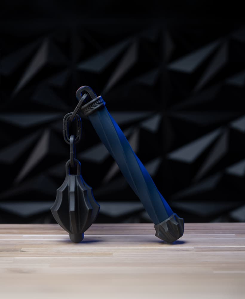 Knight's Flail - Cosplay Prop Kit | No Supports, No AMS, No Glue 3d model