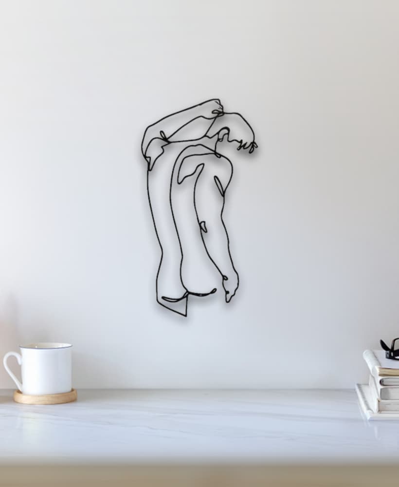 Man Body Wall Art 3d model